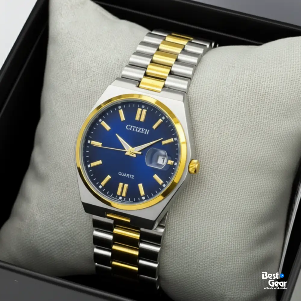 CITIZEN Tsuyosa 8210 Watch - Full Gold - Image 3