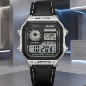 CASIO AE-1200WHL-5AV - Silver Black