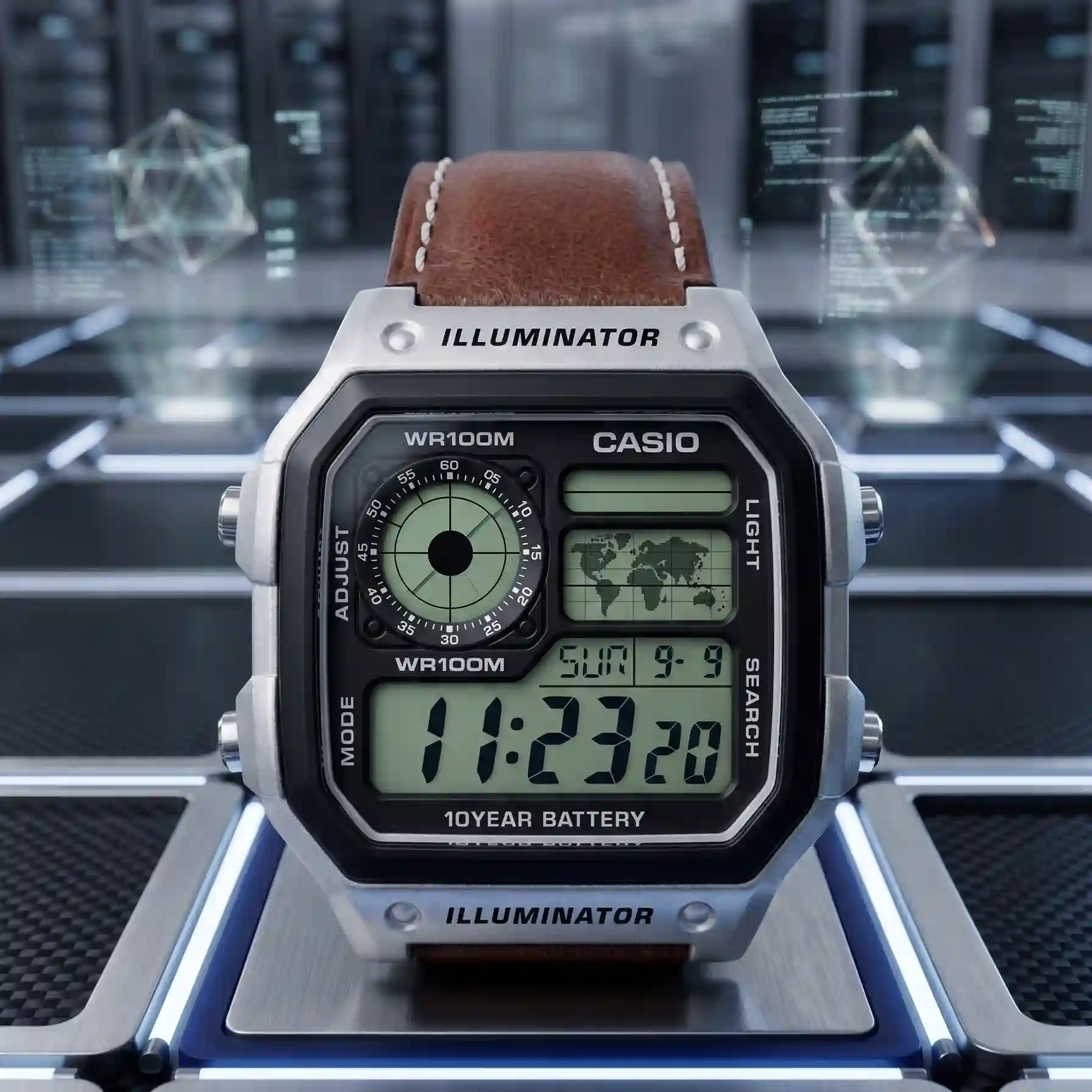 CASIO AE-1200WHL-5AV - Silver Brown